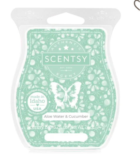 Scentsy - Aloe Water & Cucumber Wax