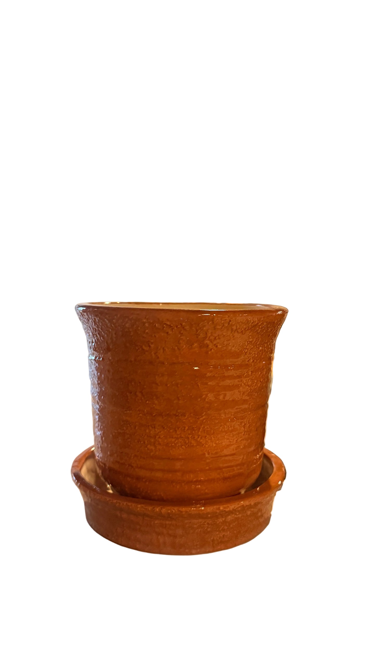 Painted Ceramic Pot