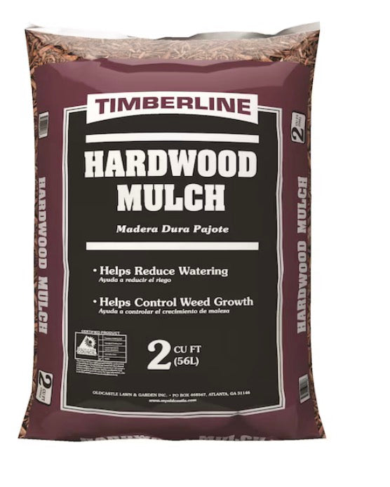 Timberline Hardwood Mulch - 2 CU FT
