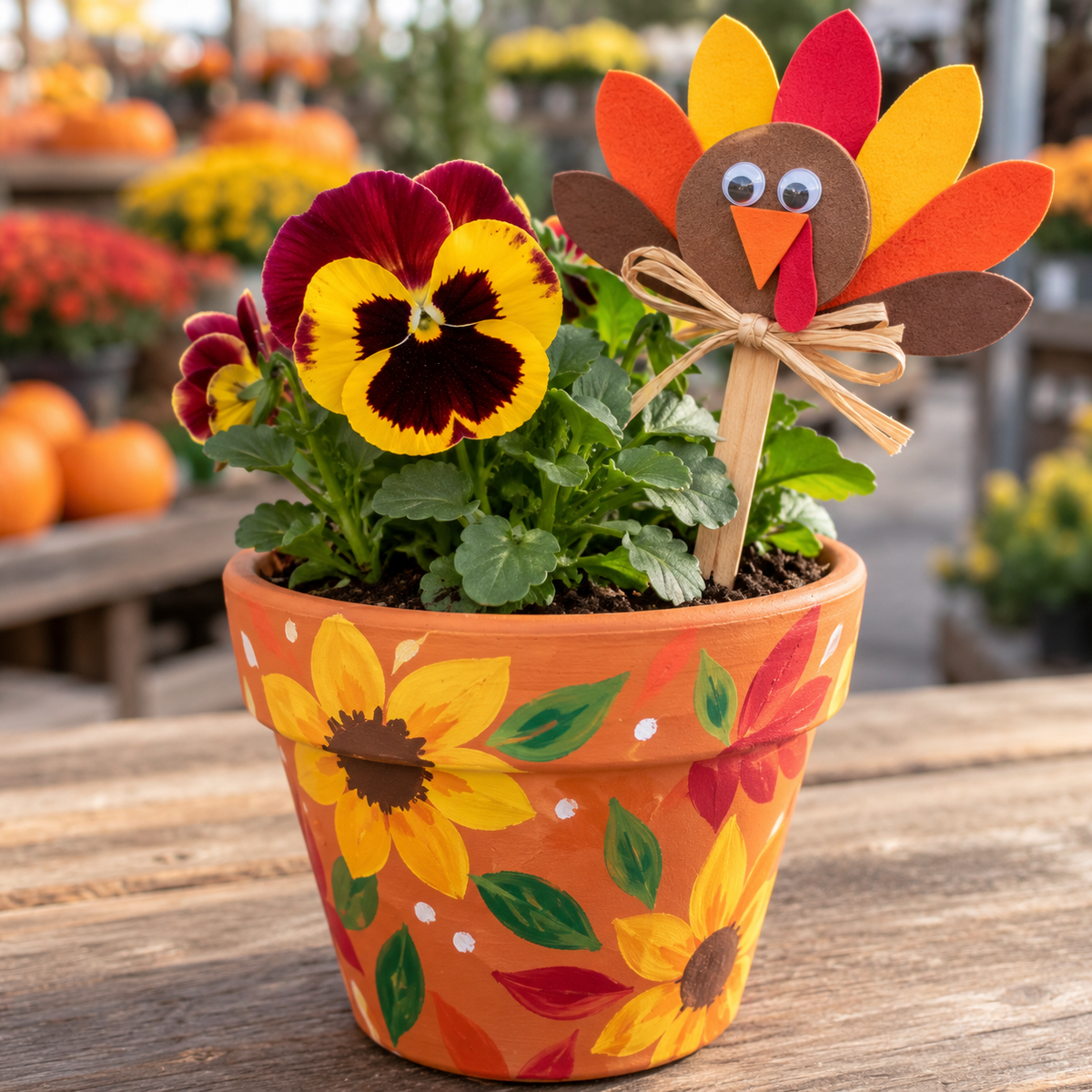 Homeschool Fall Paint, Plant & Create!