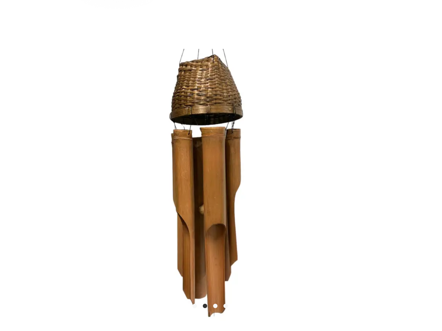 Wind Chime - Bamboo and Basket Top