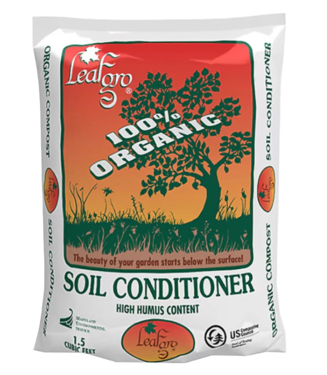 Leaf-Gro Soil conditioner - 1.5 CU FT