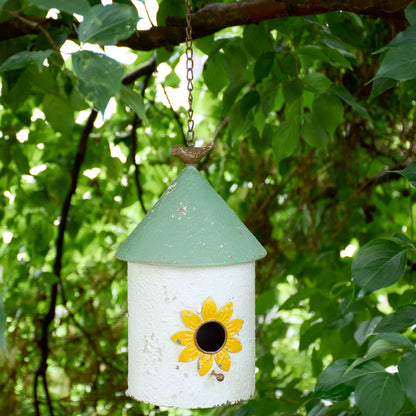 Sunflower Hut Birdhouse