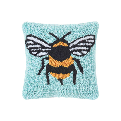 Bumble Bee Hooked Pillow