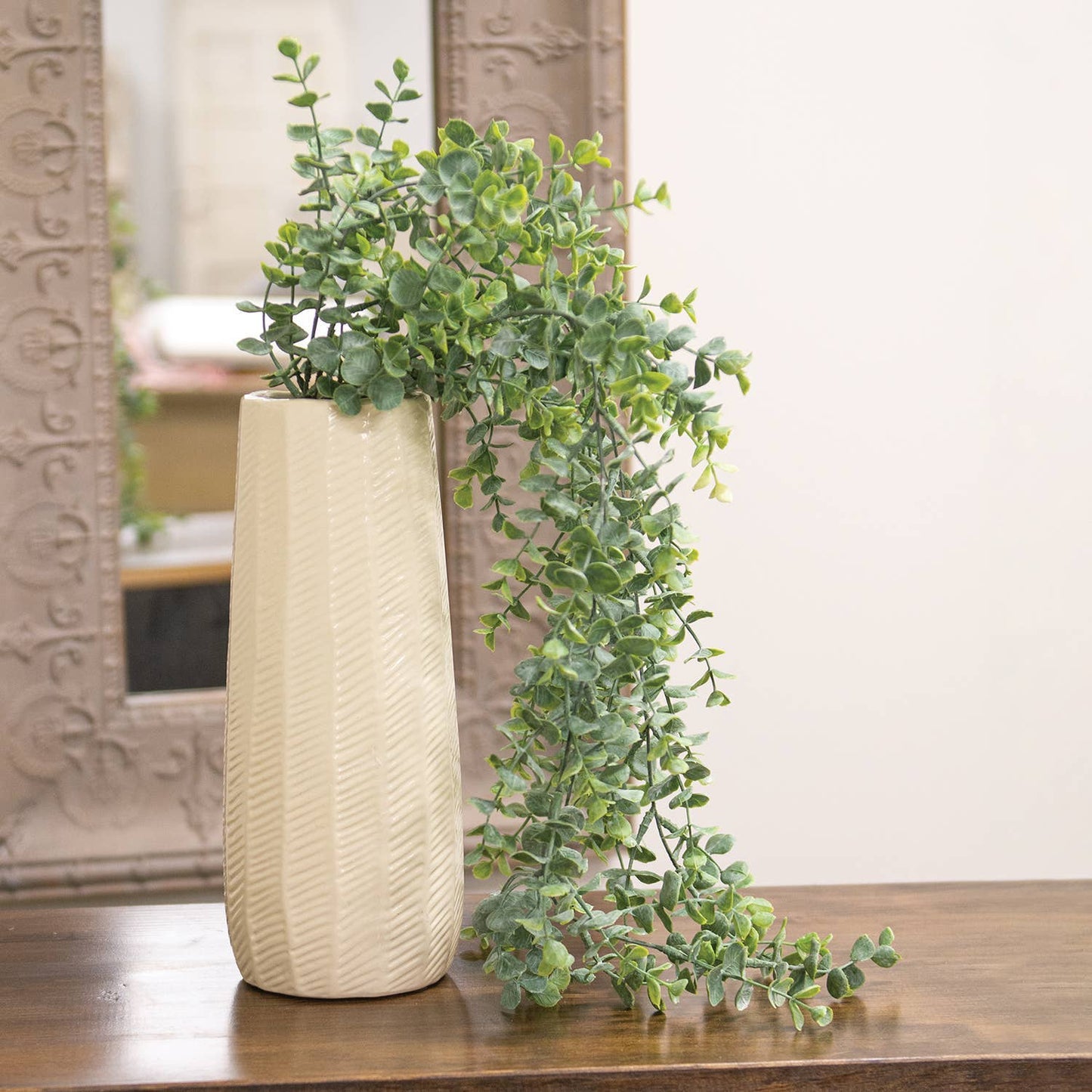 Dusty Mini Eucalyptus Hanging Bush - 32.5"
