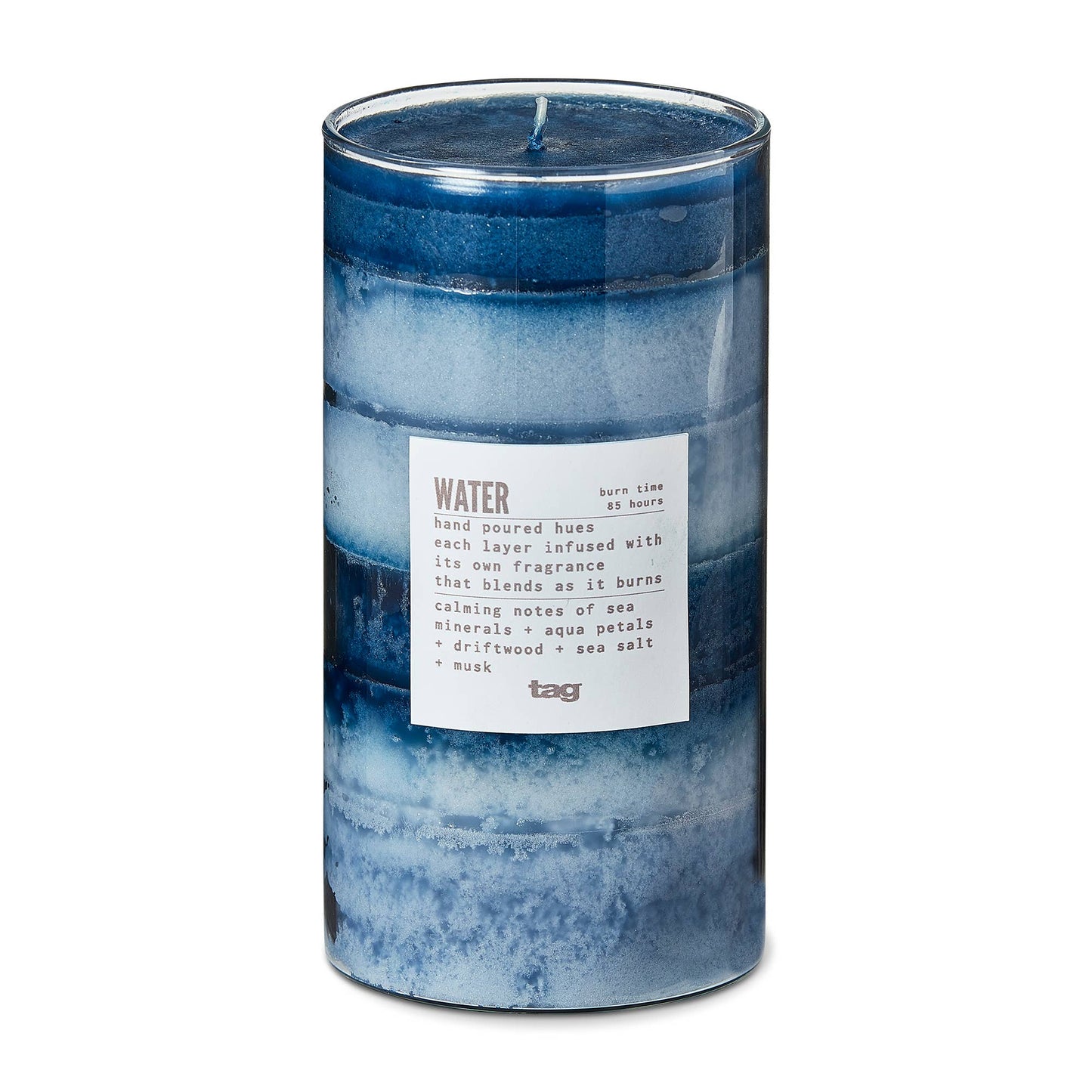 Frag Fusion Water Large Blue Multi Glass