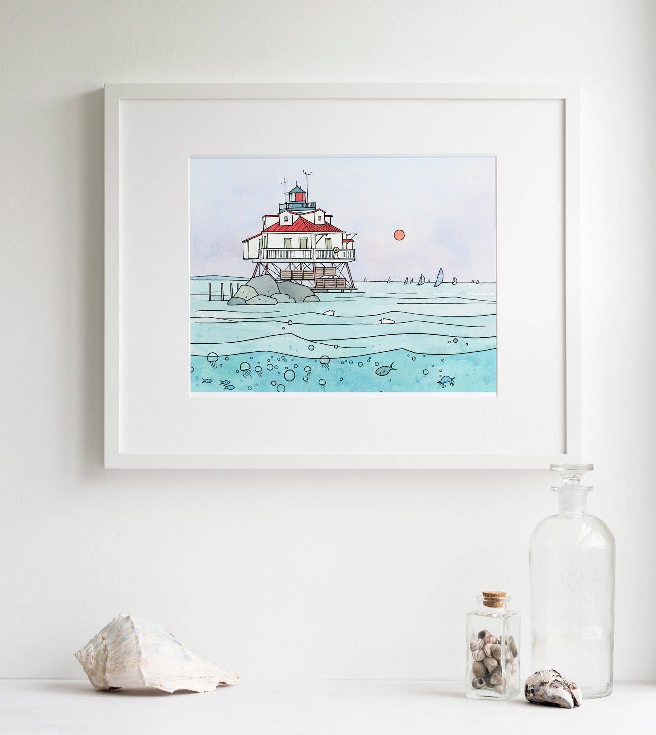 Thomas Point Lighthouse Chesapeake Bay Annapolis Lighthouse