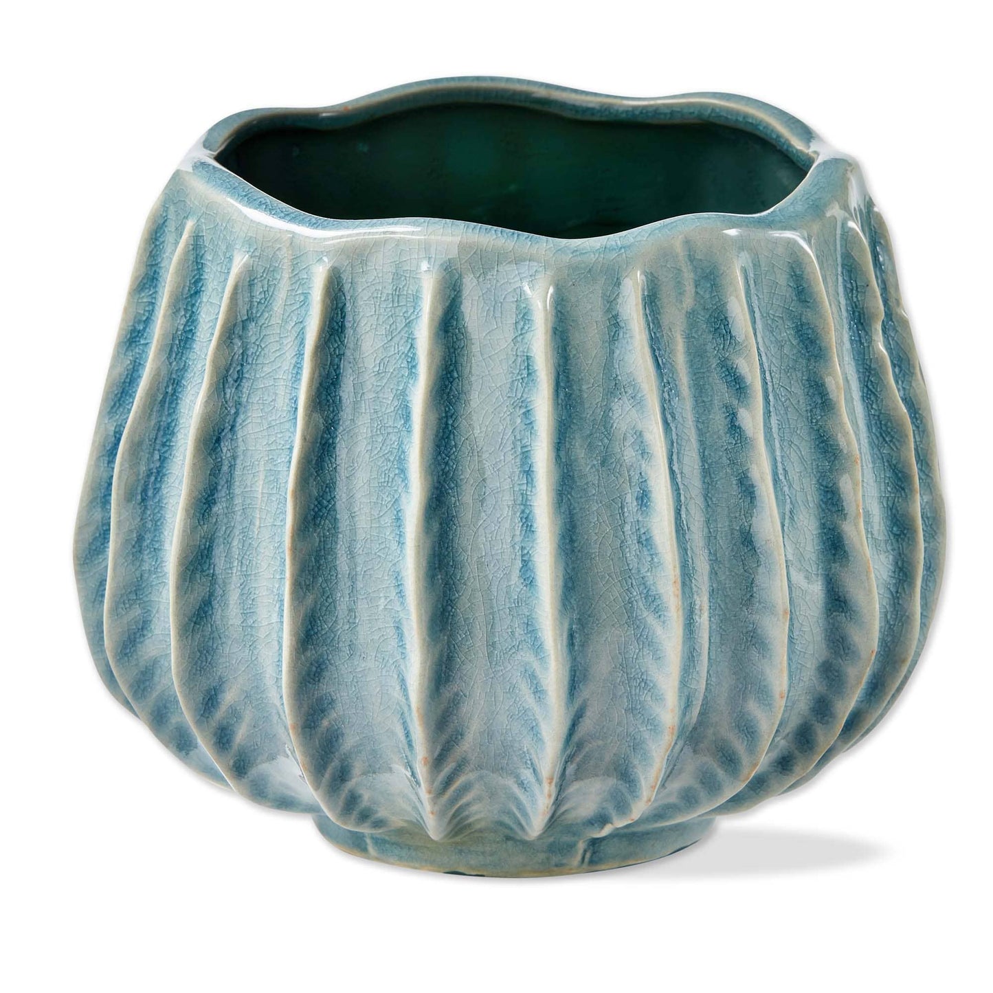 Cala Planter Large Lt Blue Stoneware Summer