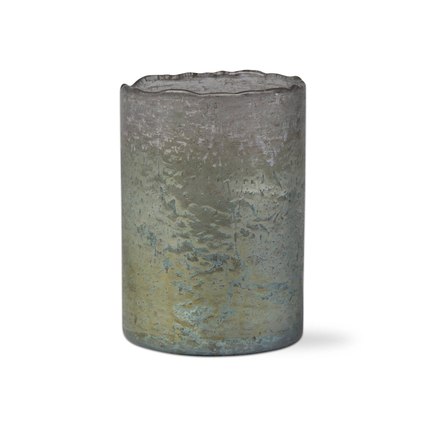 Med Citro Organic Ocean Candle Light Green Glass Summer