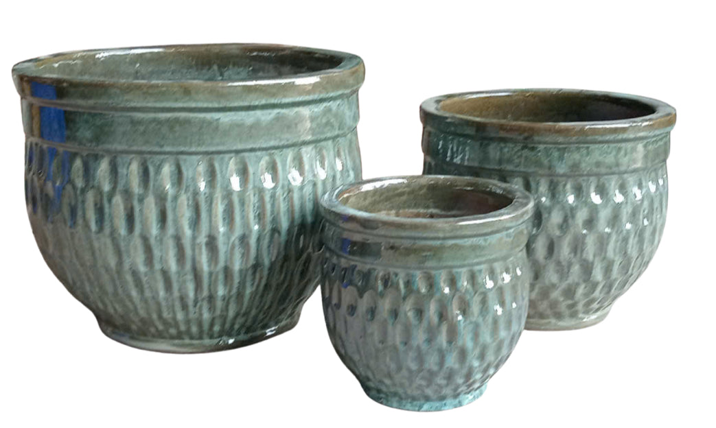 Glazed Portland Planter
