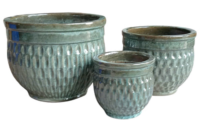 Glazed Portland Planter