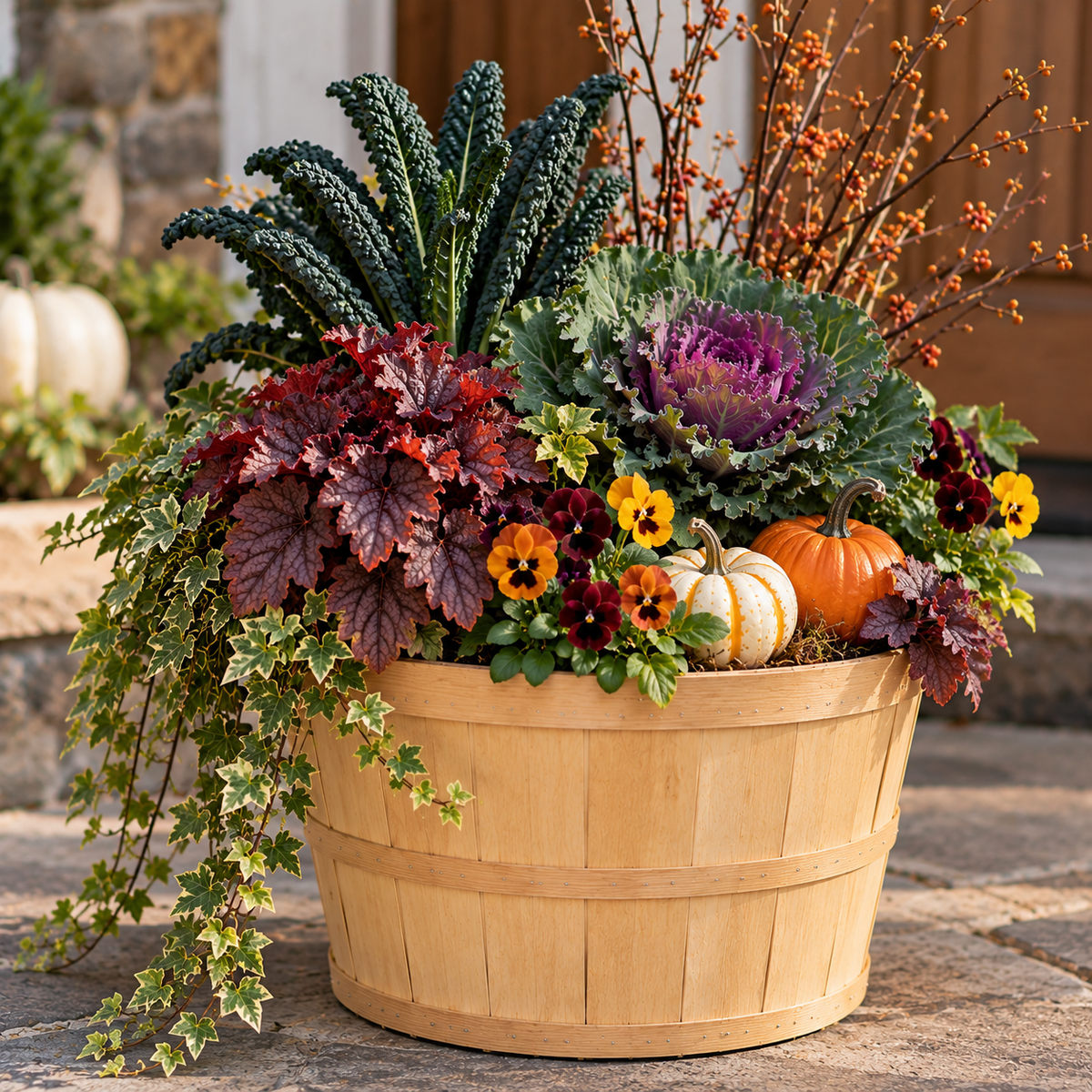 Fall Bushel Basket Planter - Nov 4