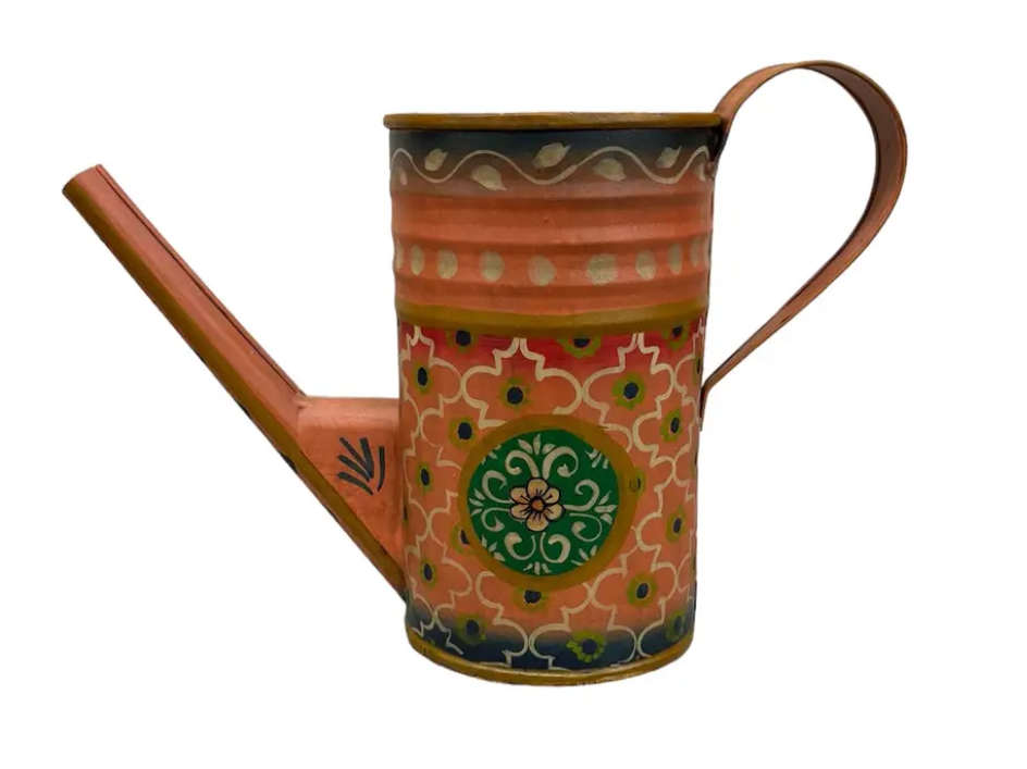 Hand-Painted Watering Can
