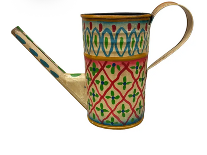 Hand-Painted Watering Can