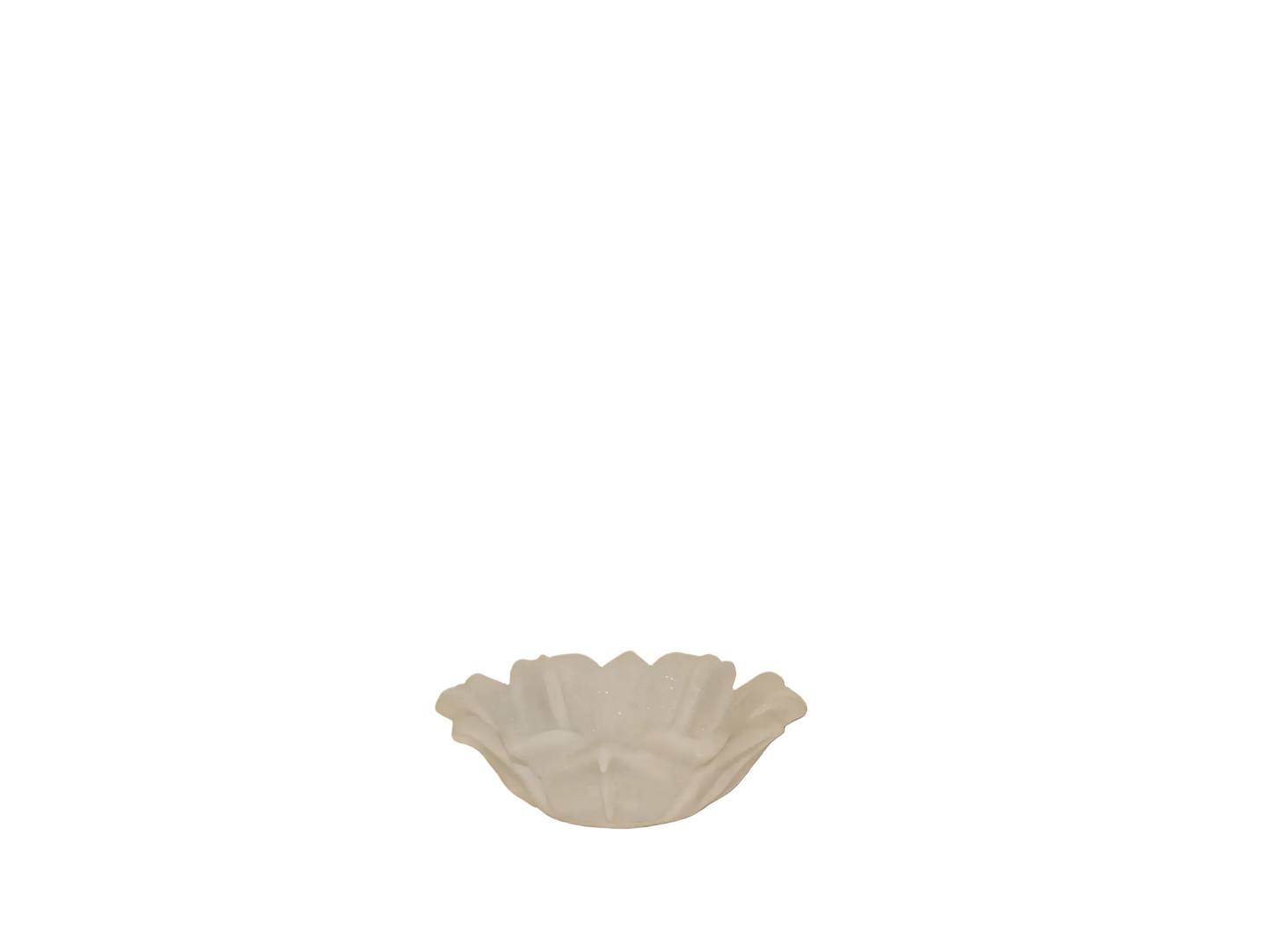 Marble Flower Bowl