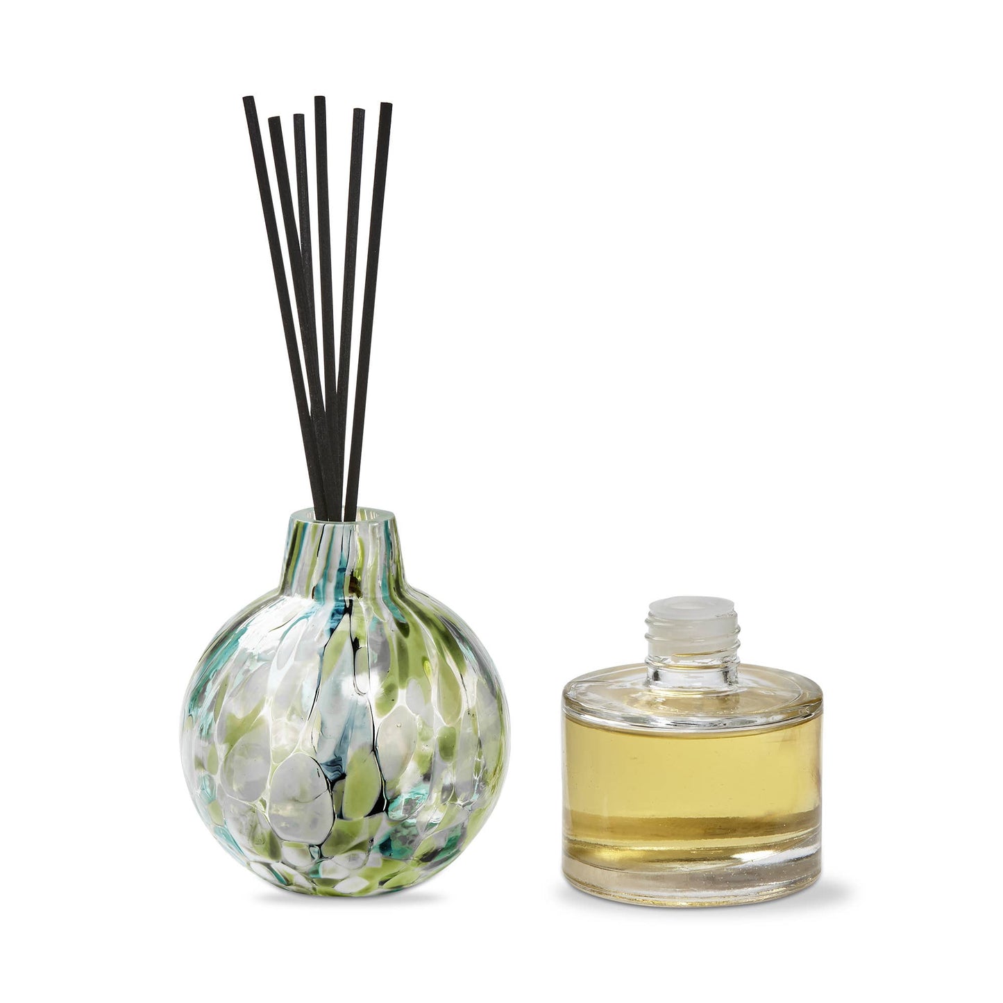 Magnolia & Musk Reed Diffuser Green Glass