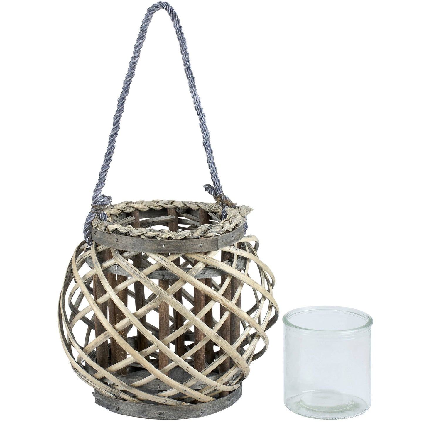 Light Wicker Lantern