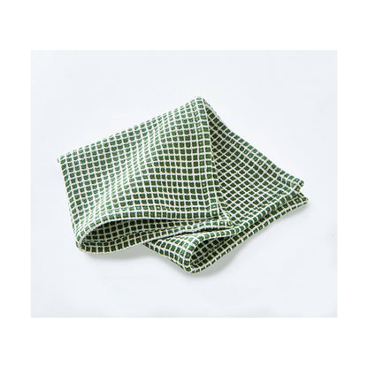 Tag Textured check Dishcloth Set of 2 Yellow Cotton
