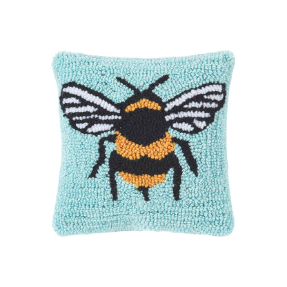 Bumble Bee Hooked Pillow