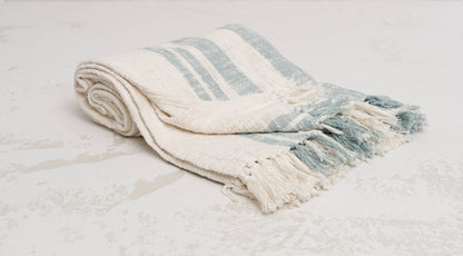 Morgan Fountain Woven 50" x 60" Throw Blanket